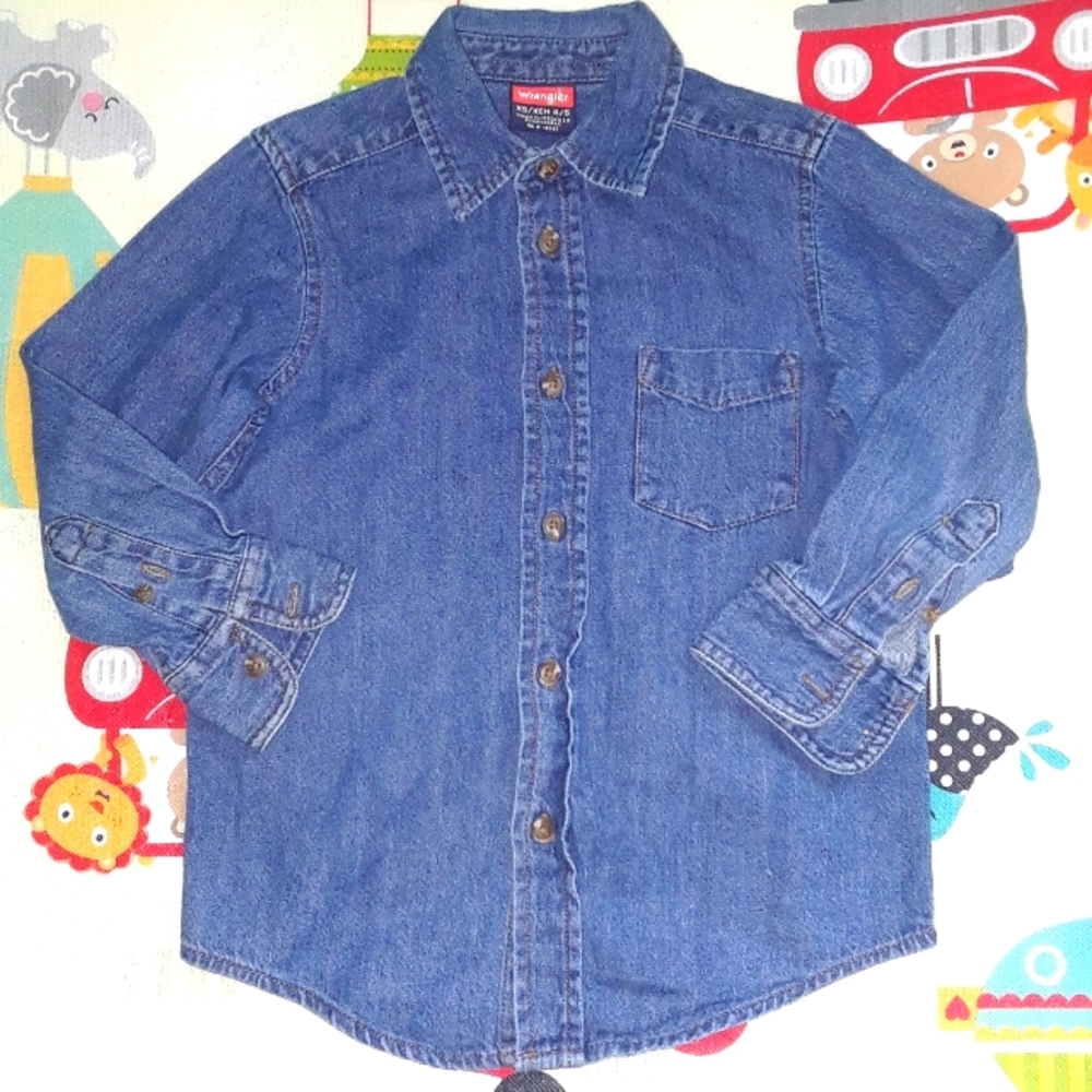 Blue Jean Button down Shirt